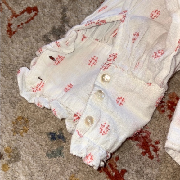 Luminary Fine Collection Button Down Top Size M - Picture 9 of 10